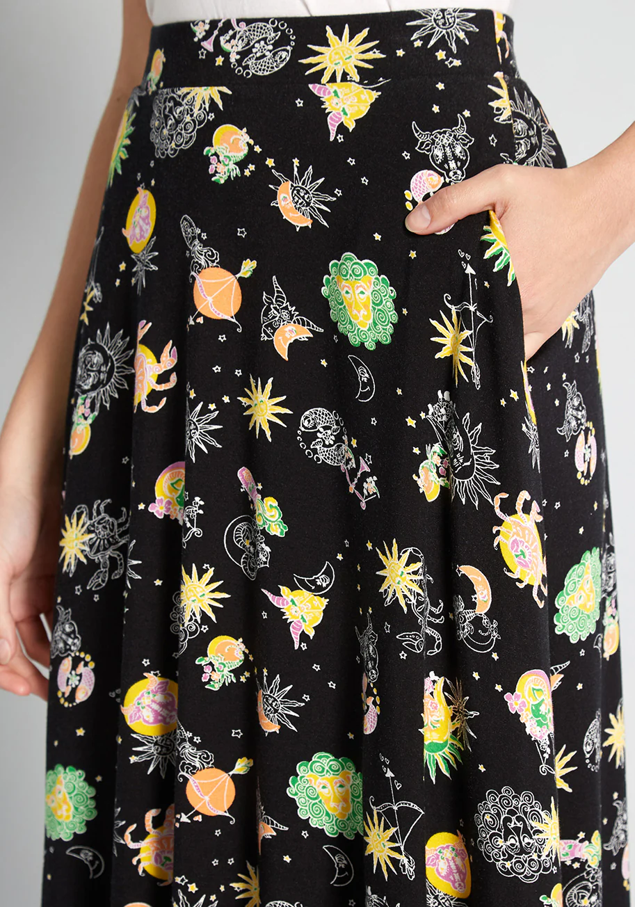 Excellence Attained Knit A-Line Skirt - Olabens