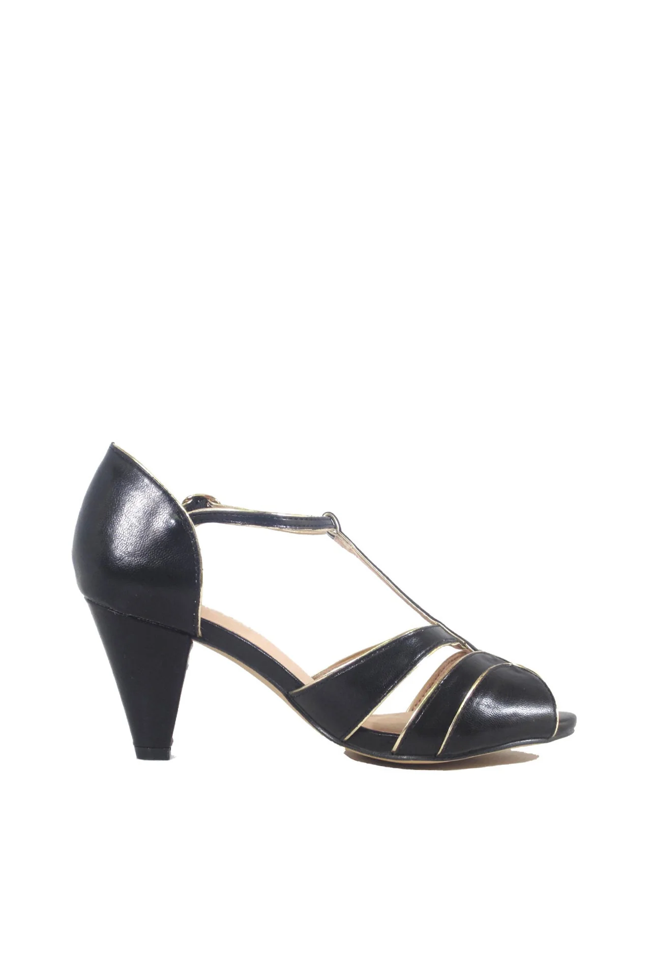 Penelope T-Strap Heels - Olabens