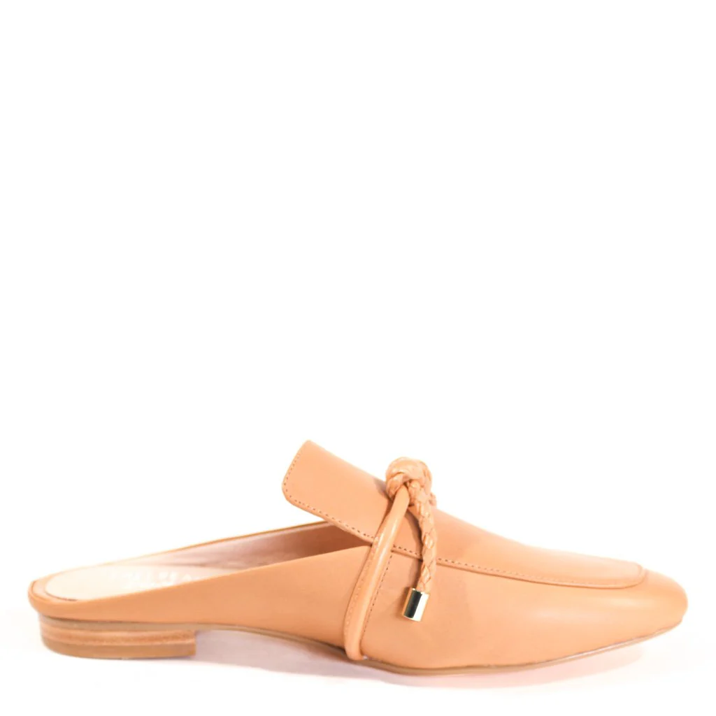 Odelia Leather Mules - Olabens