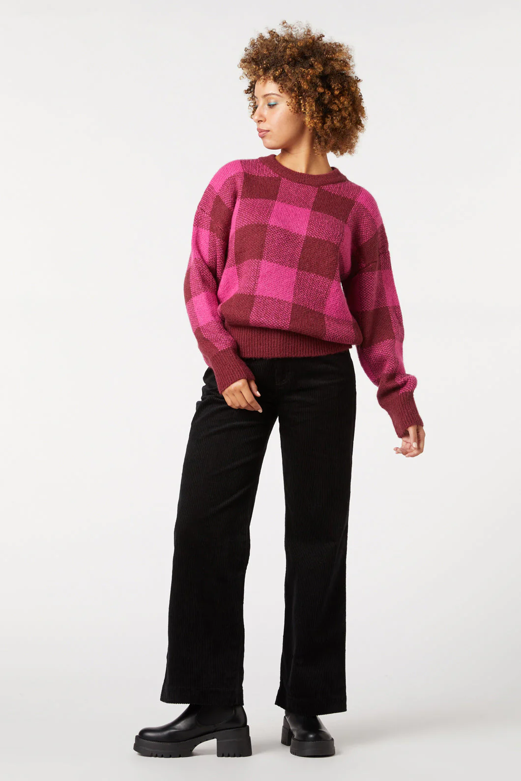 Ivy Check Jumper - Olabens