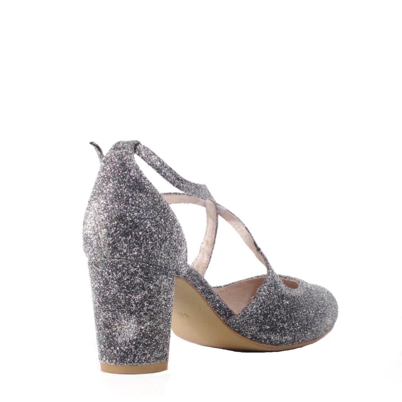 Oren Glitter Mary Jane Heels - Olabens