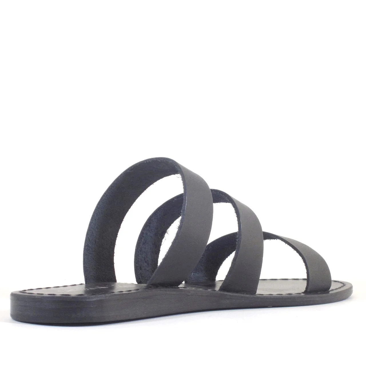 Trigg Leather Slides - Olabens