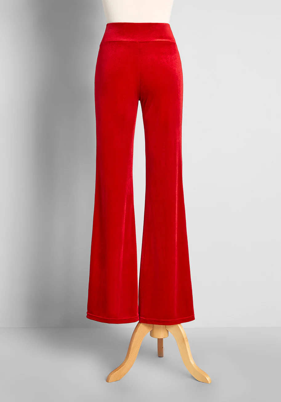 Loving The Luxe Life Wide-Leg Pants - Olabens
