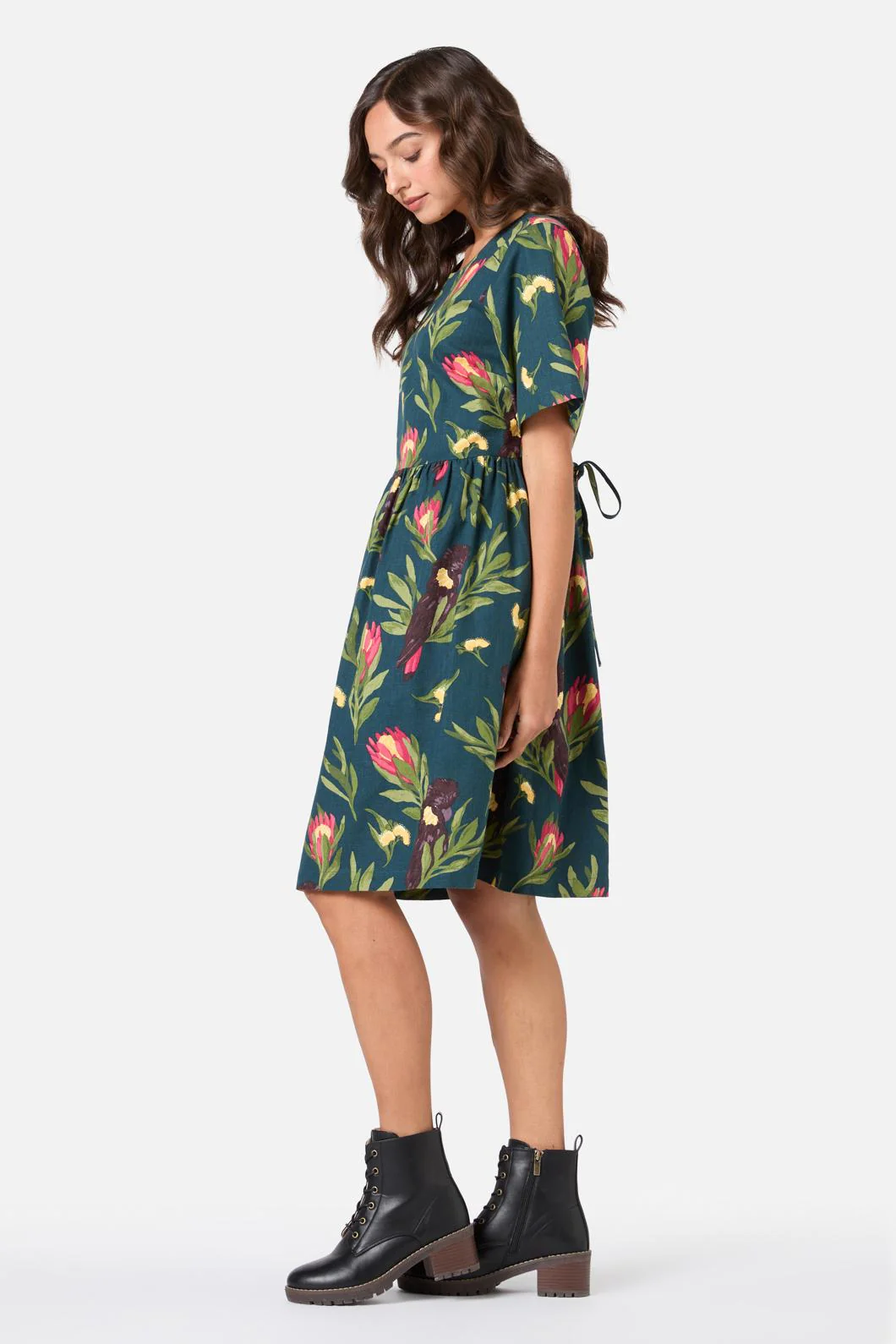 Cockatoo Smock Dress - Olabens