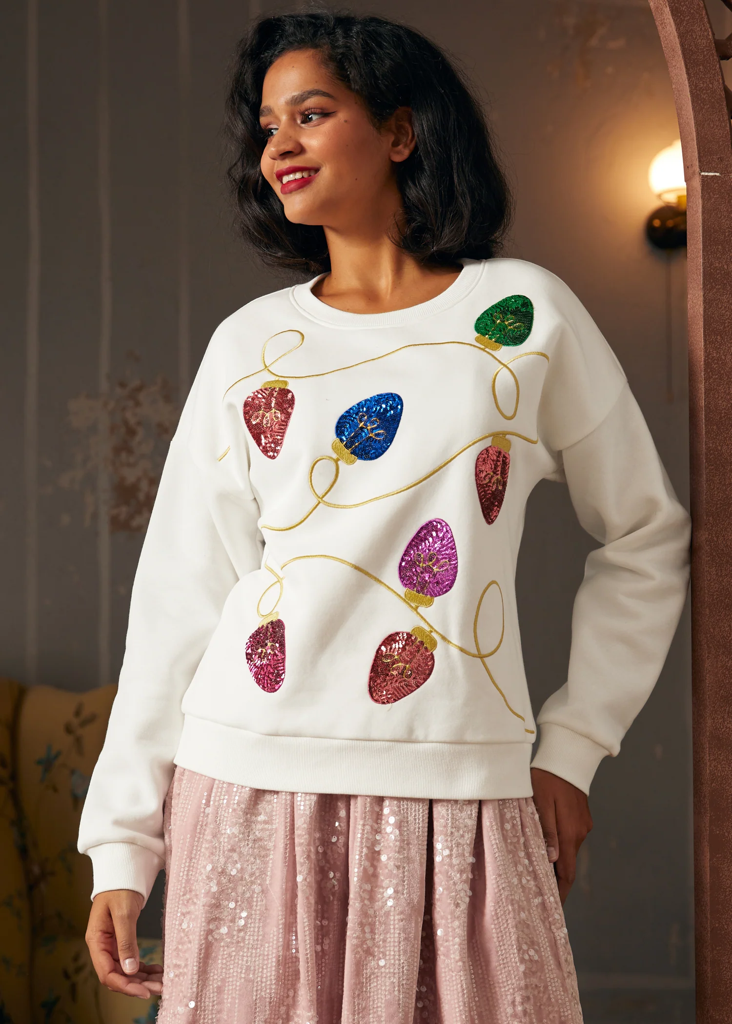Glow of Nostalgia Light Sweatshirt - Olabens