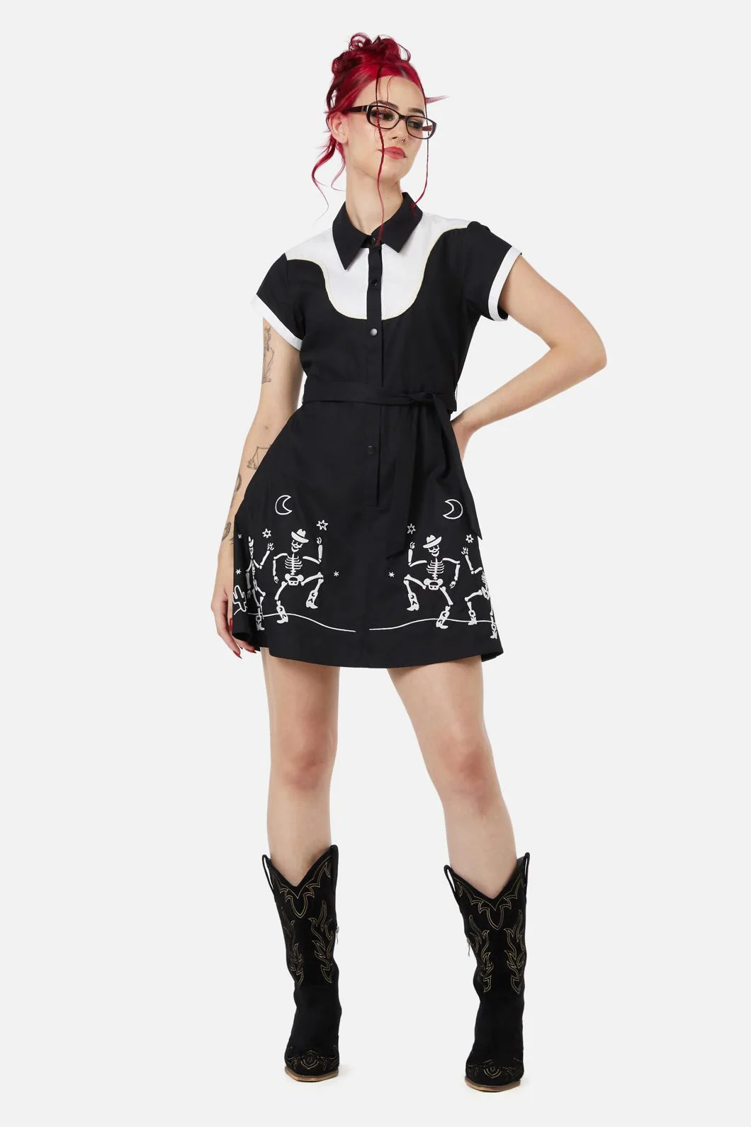 Skelly Skater Dress - Olabens