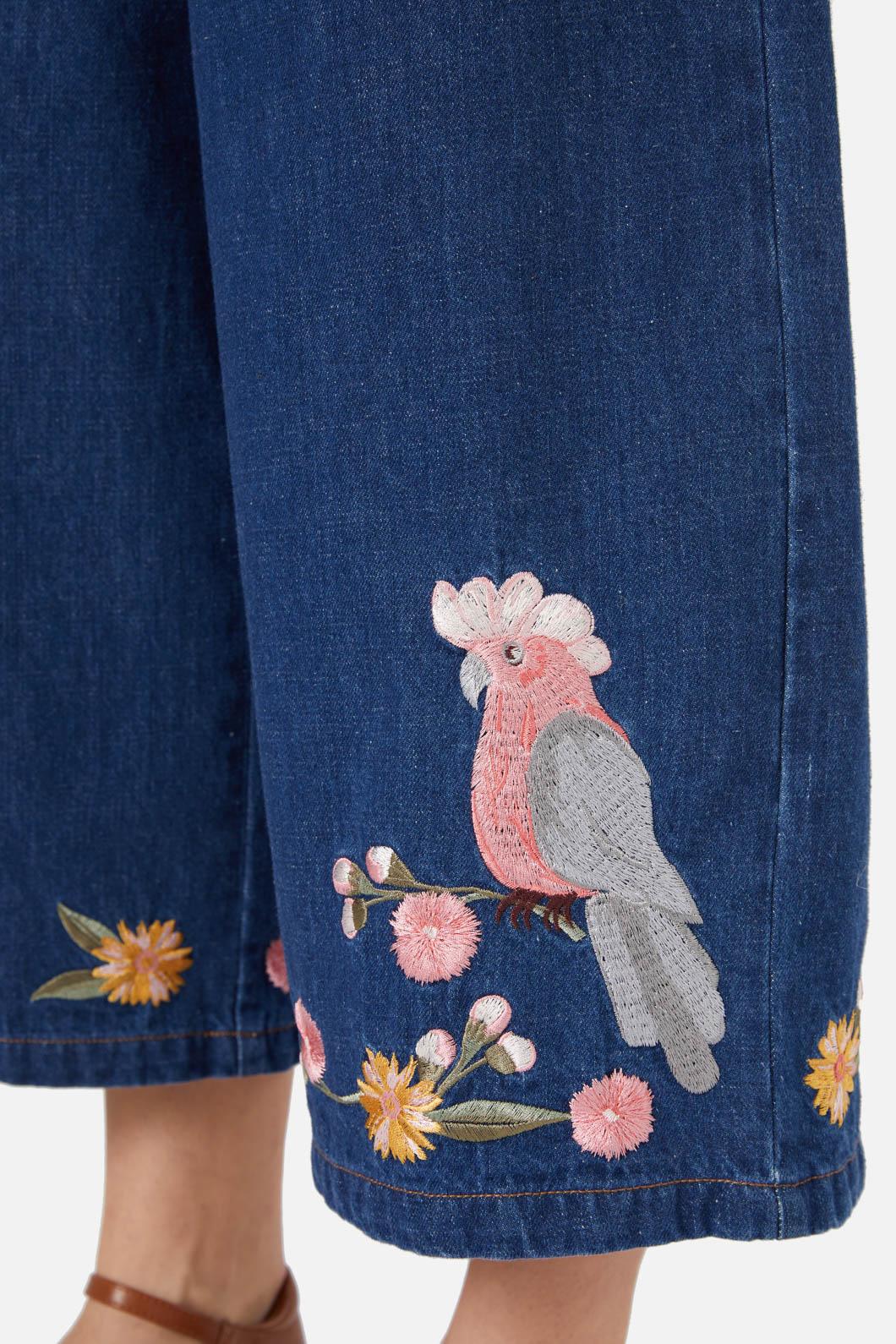 Galah Embroidered Culotte - Olabens