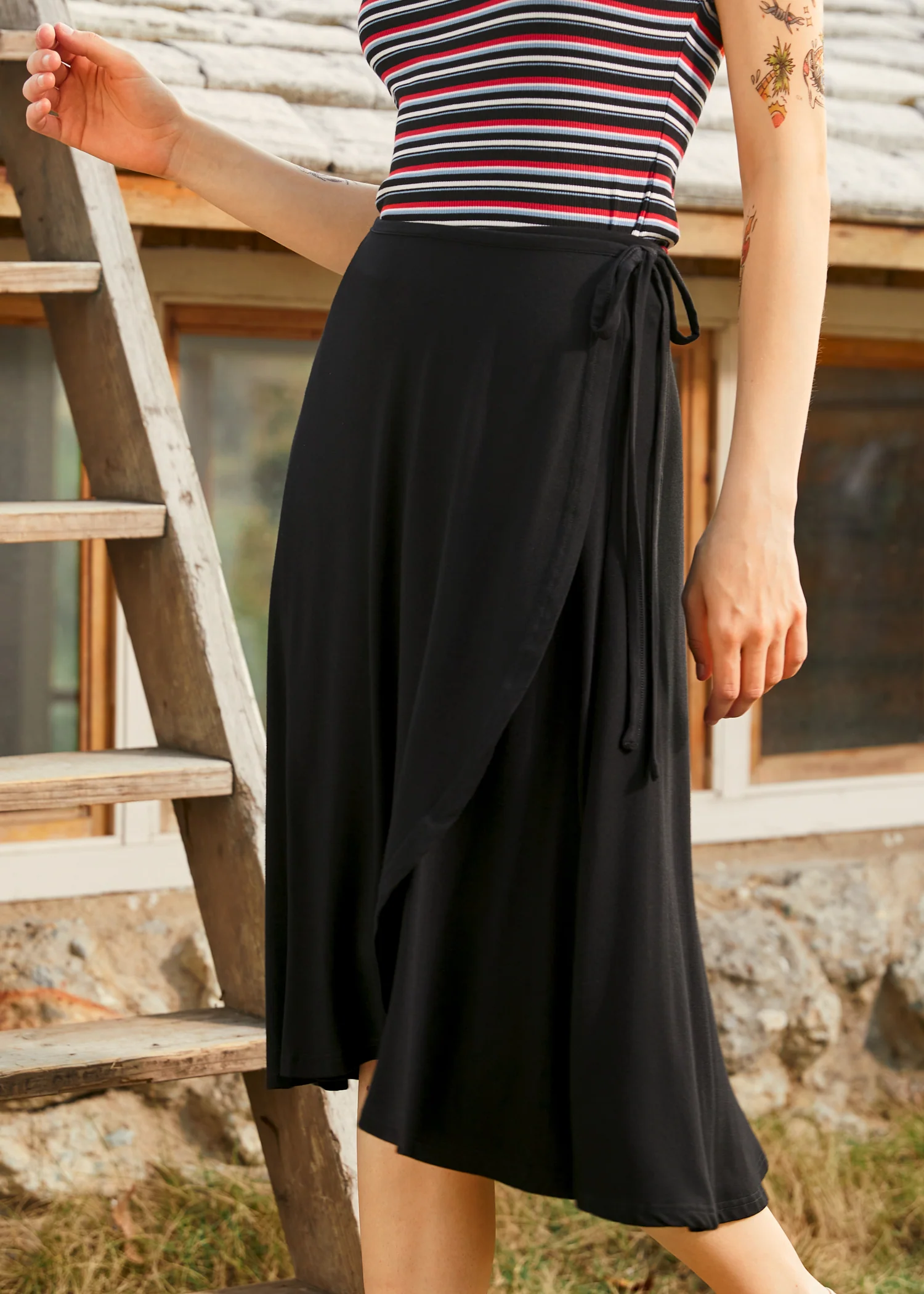 Pirouette Perfection Wrap Skirt - Olabens
