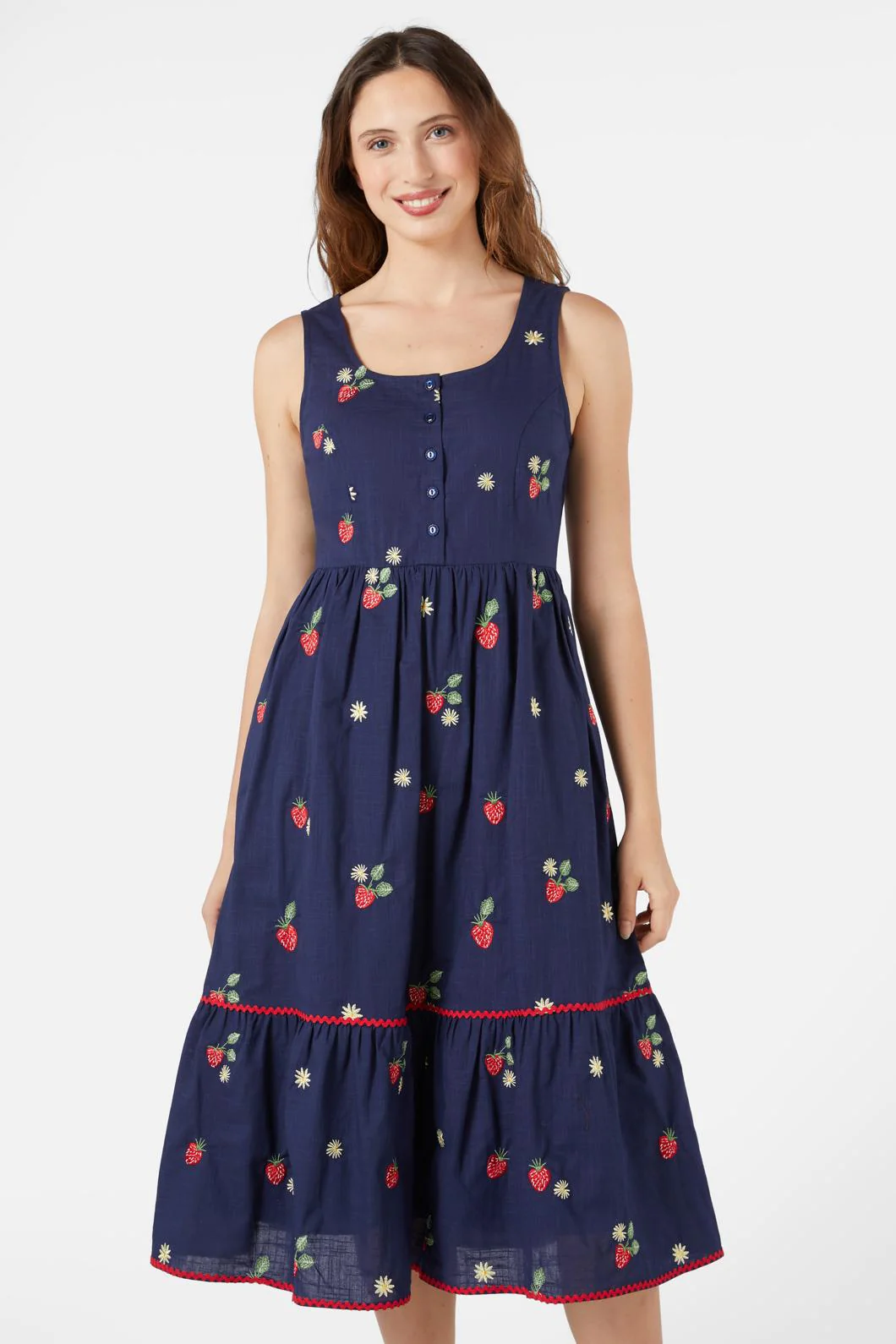 Sweet Jam Emb Dress - Olabens