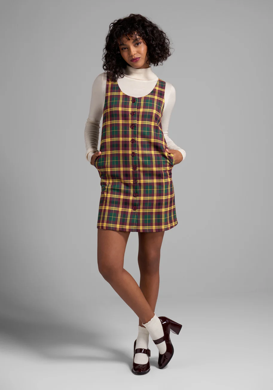 She's So Retro Shift Dress - Olabens