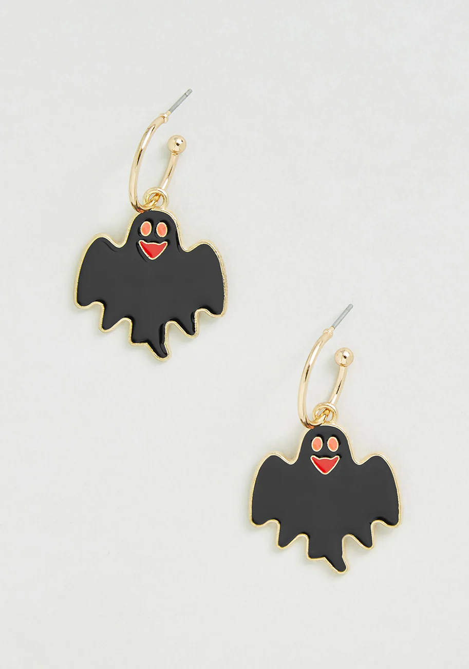Spooky Specters Hoop Earrings - Olabens