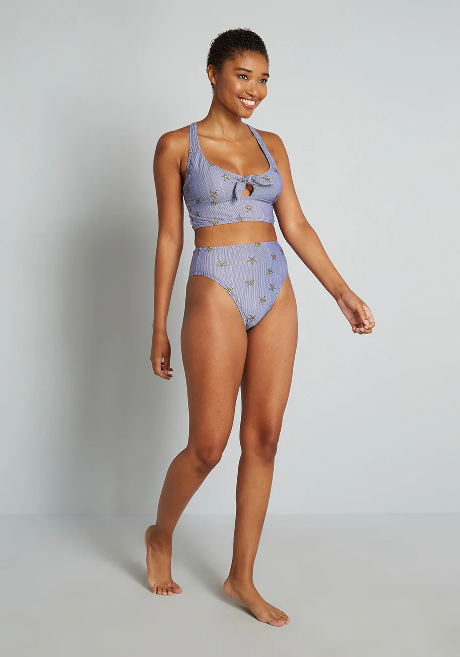 The Franky High-Waisted Bikini Bottom - Olabens