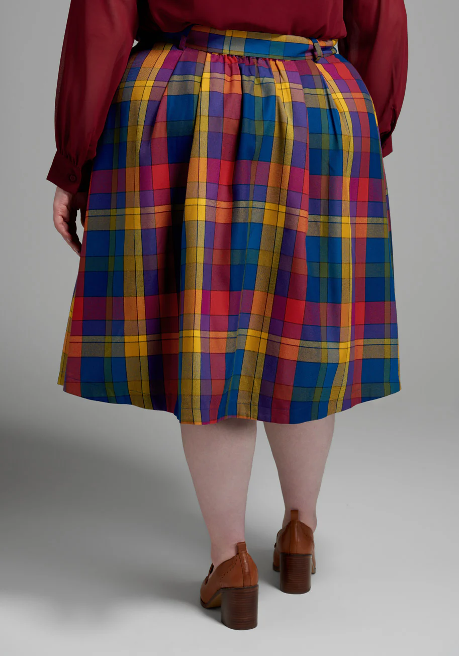 Twirled Series Swing Skirt - Olabens