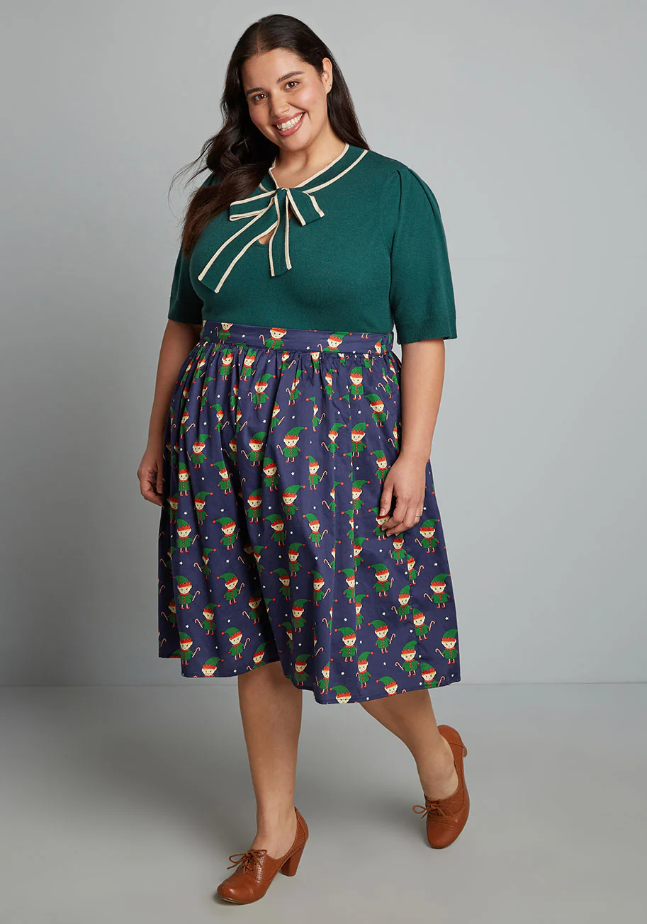 More Than Charming Cotton Skirt - Olabens
