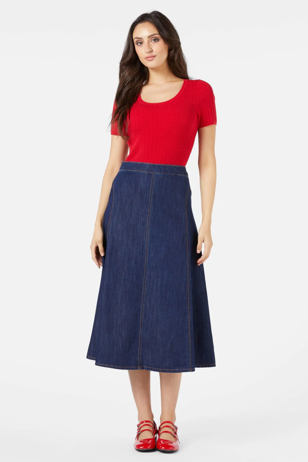 Becca Midi Skirt - Olabens
