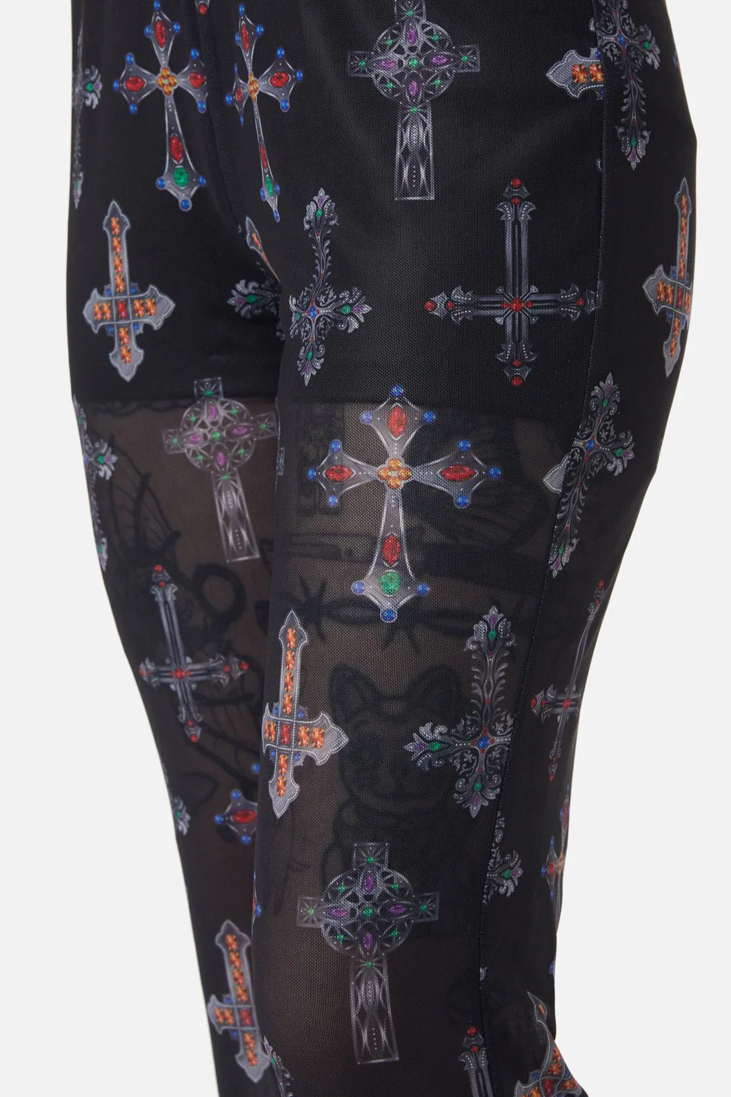Hope Had Died Mesh Pants - Olabens