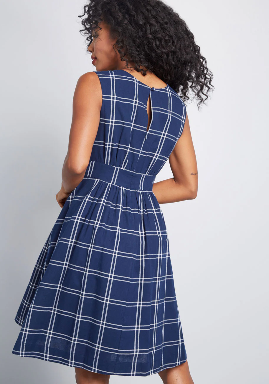 Too Much Fun A-Line Dress - Olabens