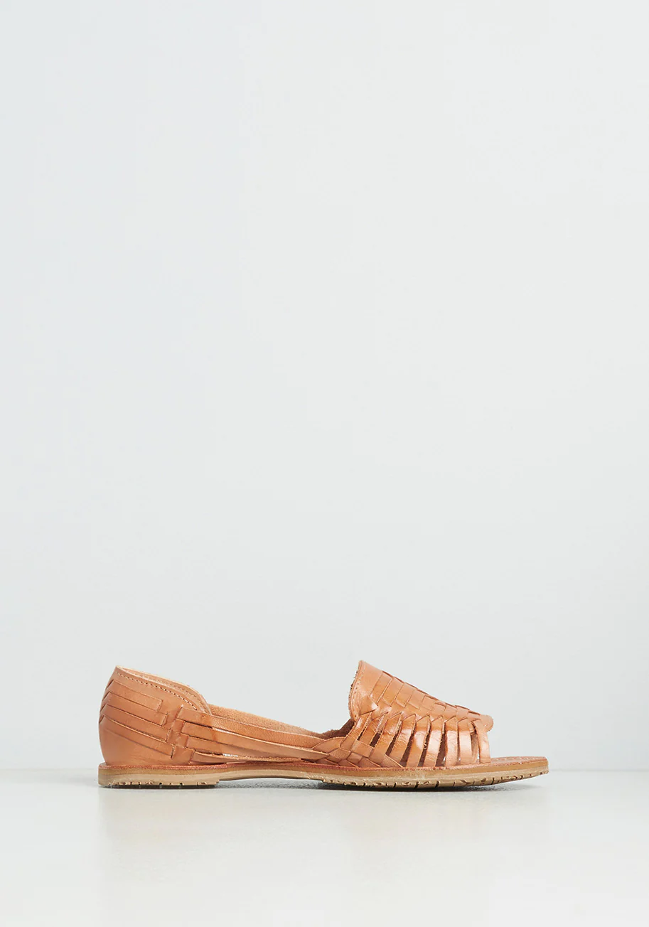 Happy-Go-Lucky Huarache Sandal - Olabens