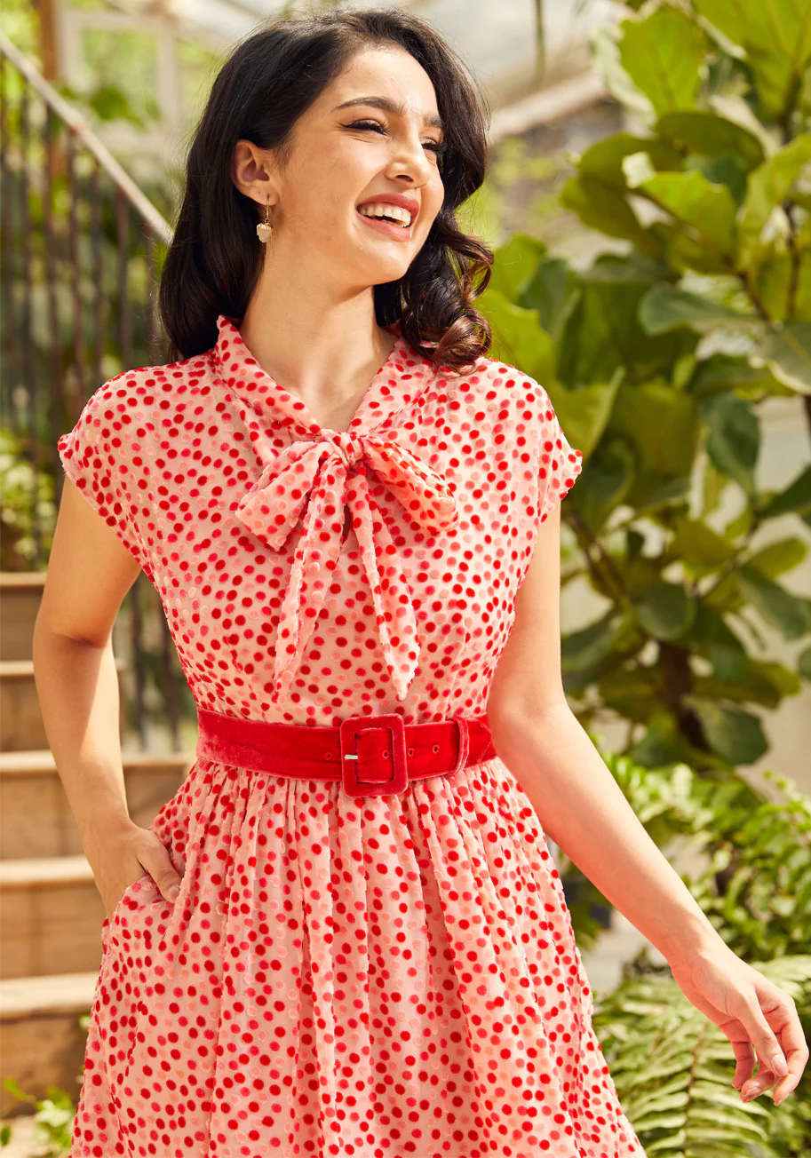 Confetti Confection Fit And Flare Dress - Olabens