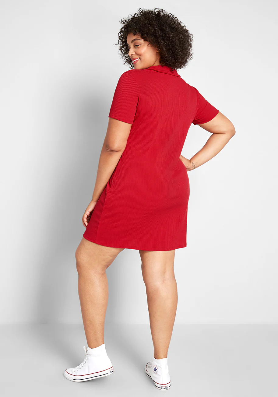 Polo Match Pick Shift Dress - Olabens