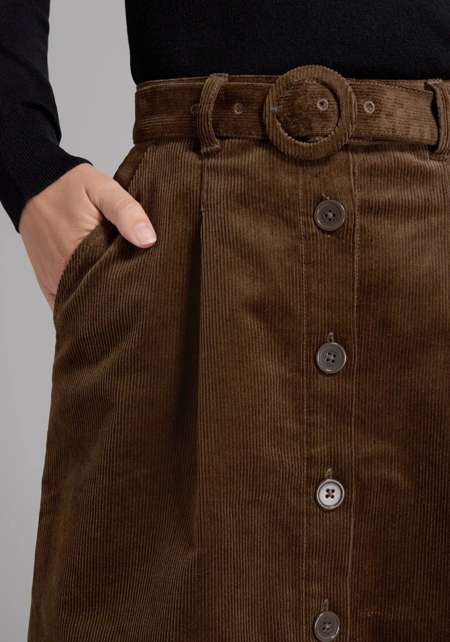Girl Detective A-Line Skirt - Olabens