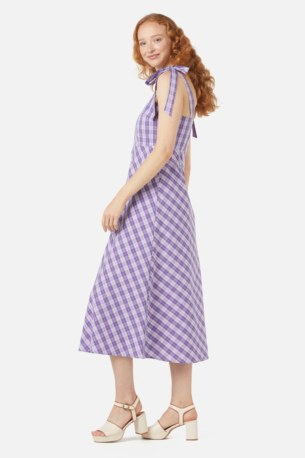 Juno Check Sundress - Olabens