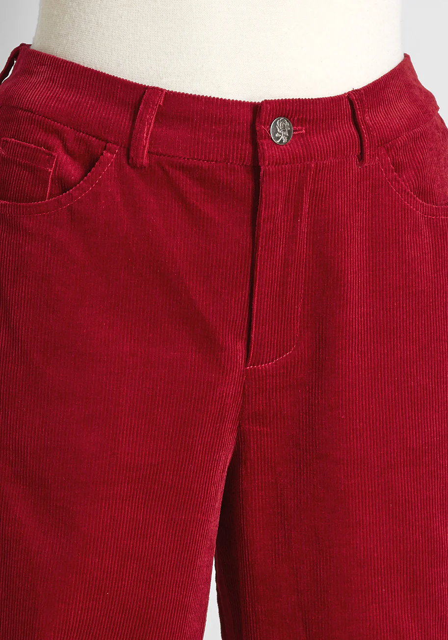 Ruddy Radiance Cord Pants - Olabens