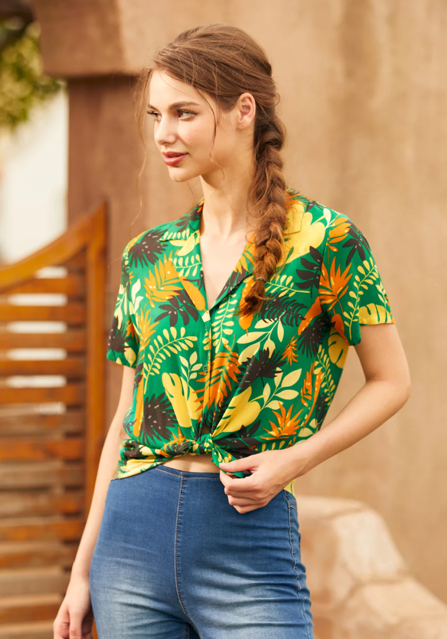 Call It A Classic Camp Collar Shirt - Olabens