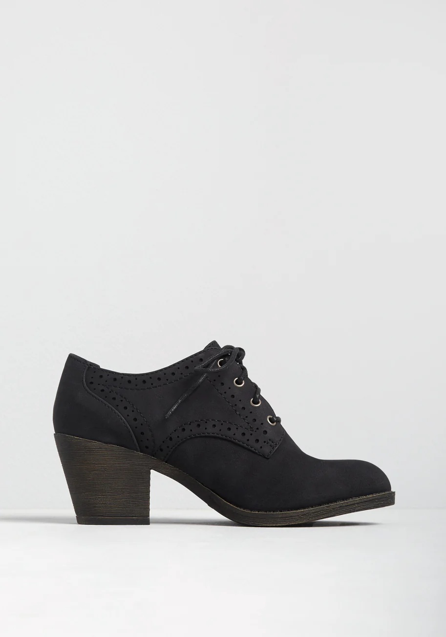 Keep Up With Me Lace-Up Bootie - Olabens