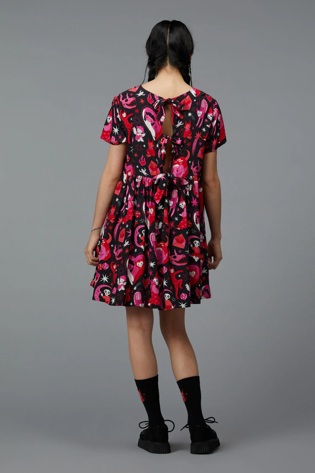 Devil Dance Party Dress - Olabens