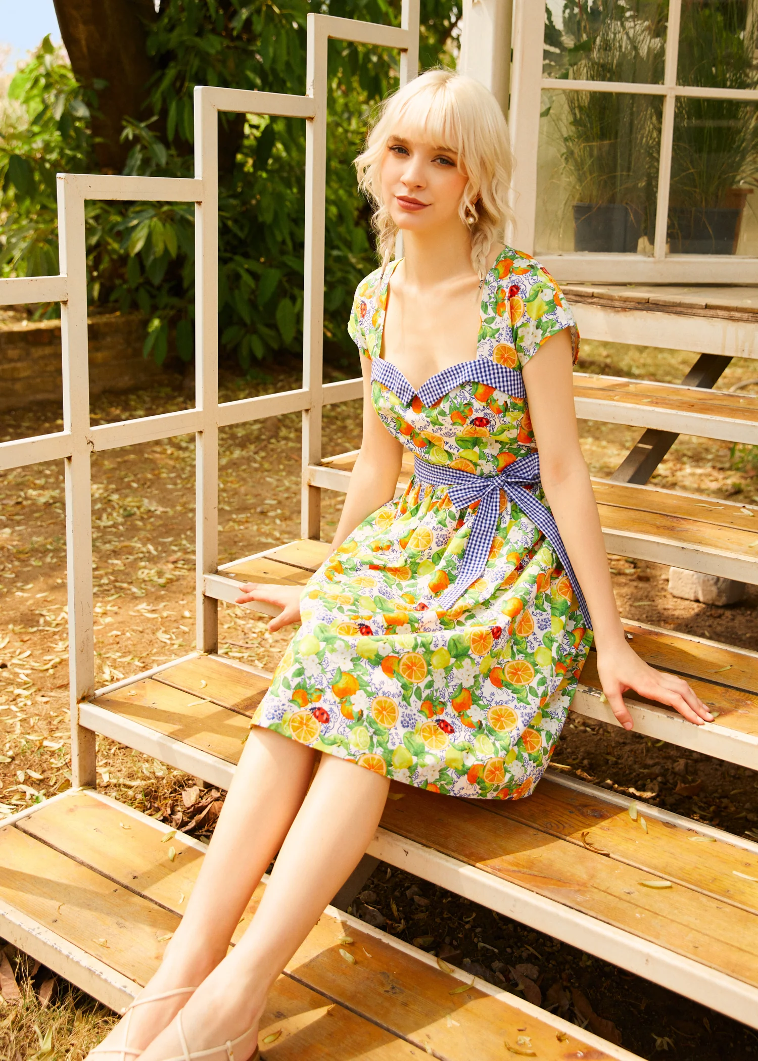 Citrus Serenade Dress - Olabens