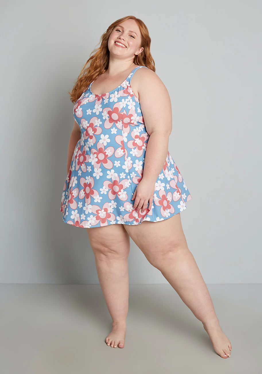 Let Fun Bloom One-Piece Swimsuit - Olabens
