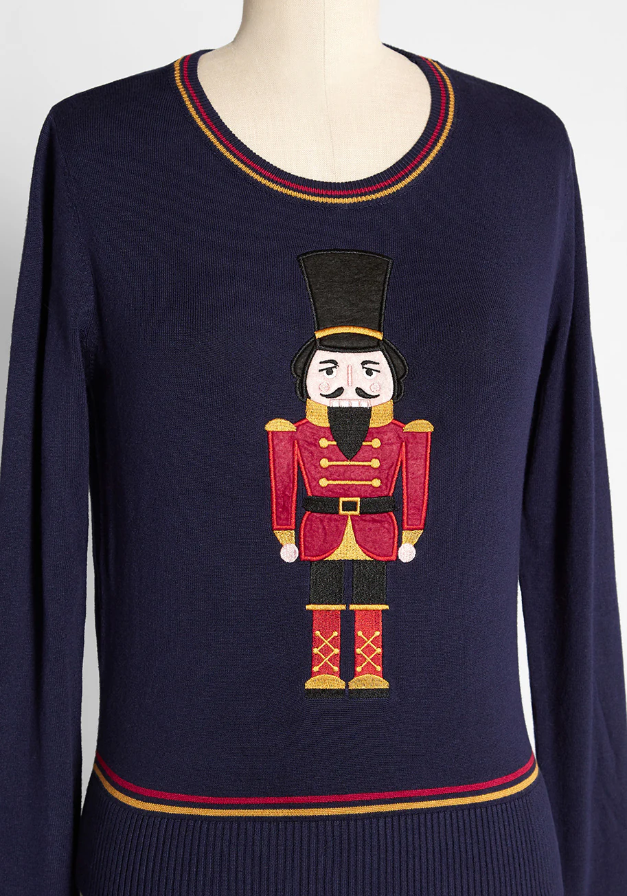 Isnyt x Collectif Notorious Nutcracker Pullover Sweater - Olabens