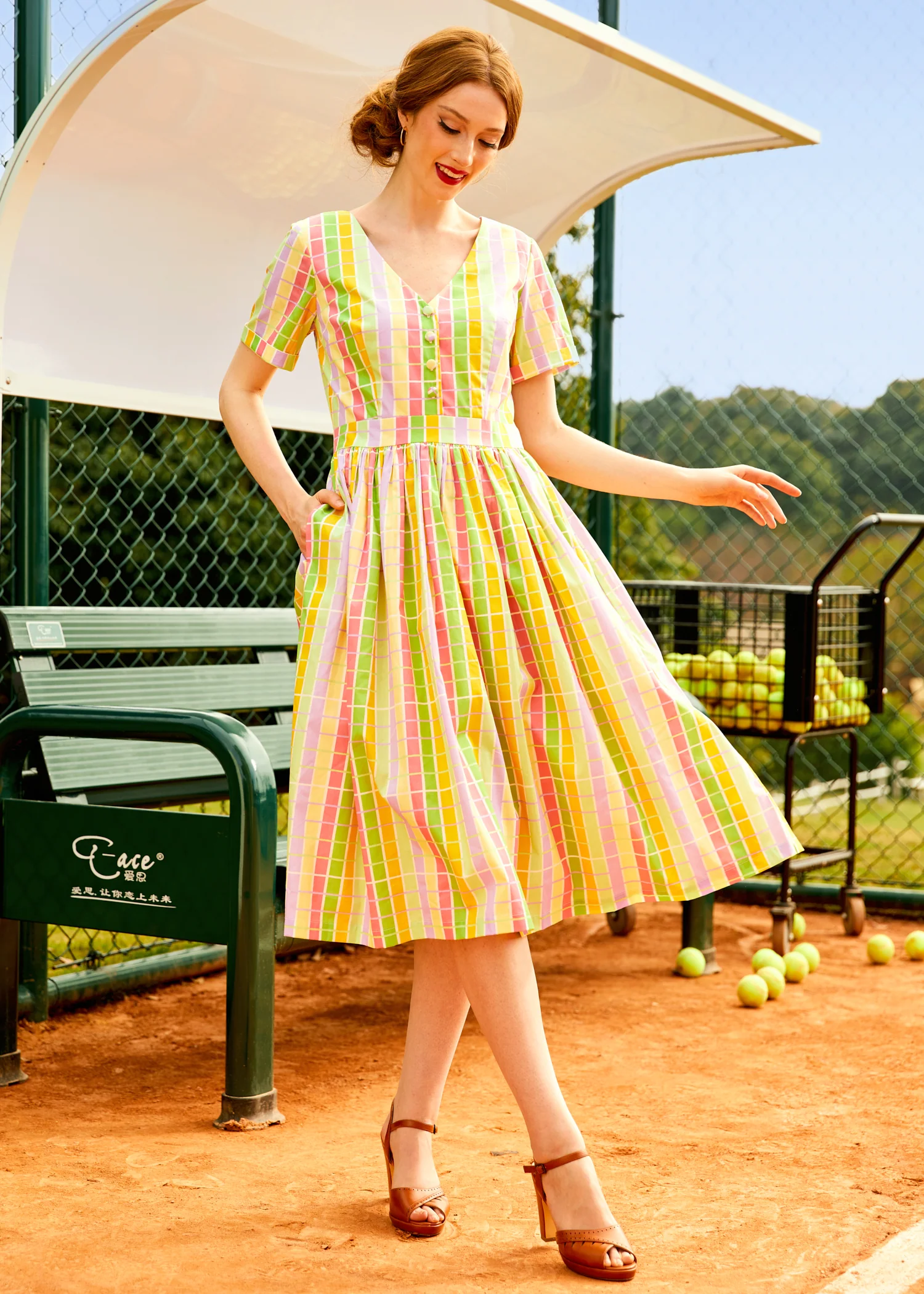 Fabulous Fit and Flare Shirt Dress - Olabens