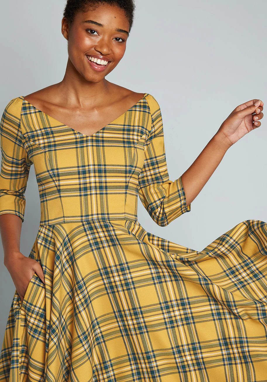Jukebox Jive Time Swing Dress - Olabens