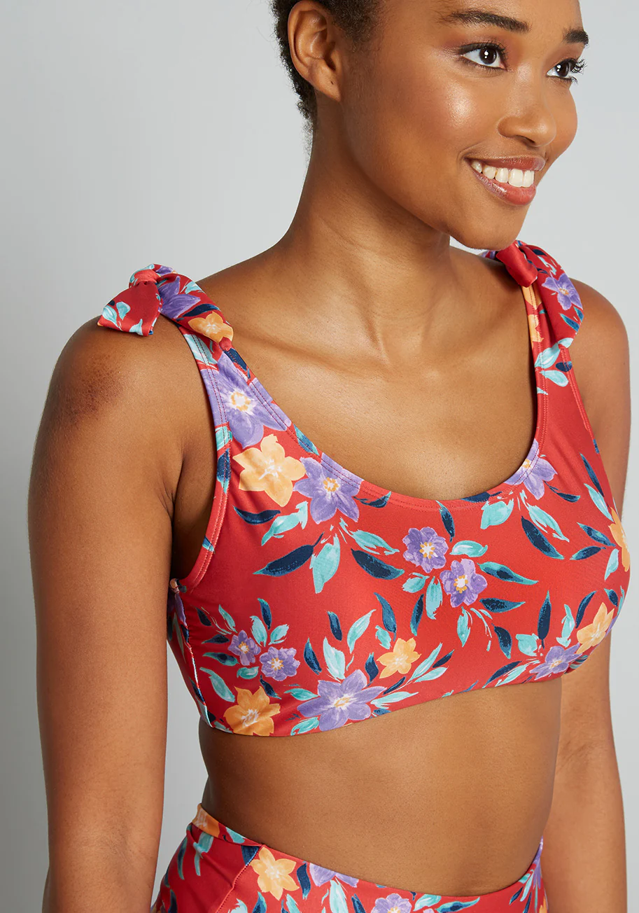 The Tanya Crop Bikini Top - Olabens