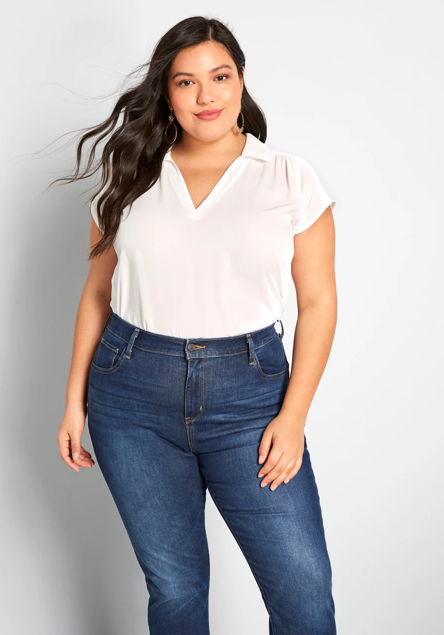 A Renewed You Short Sleeve Blouse - Olabens