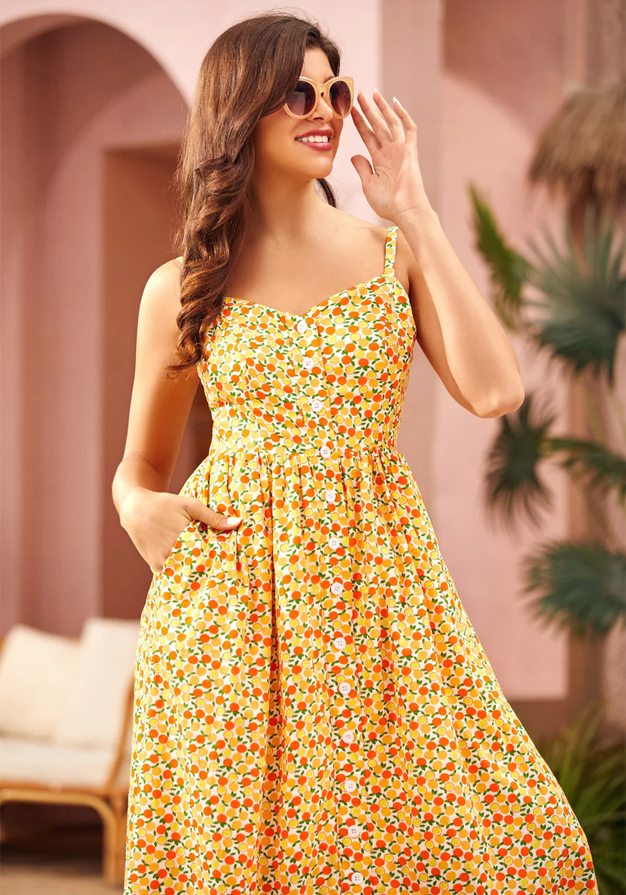 Quite Clearly Charismatic Midi Dress - Olabens