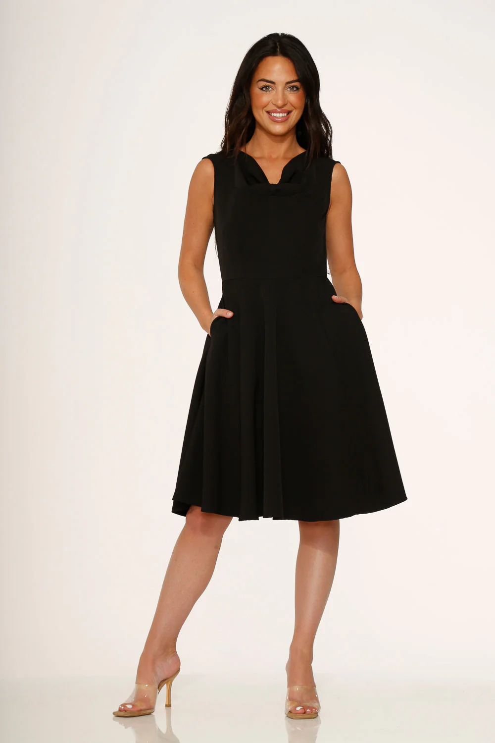 Black Swing Dress - Olabens