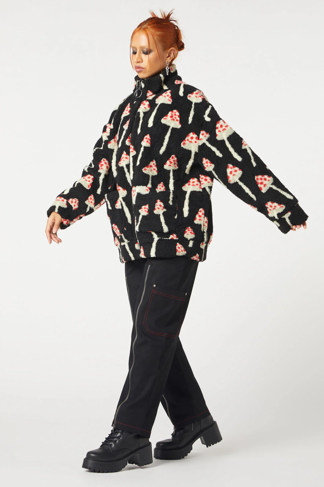 Shroom Cap Fleece Jacket - Olabens