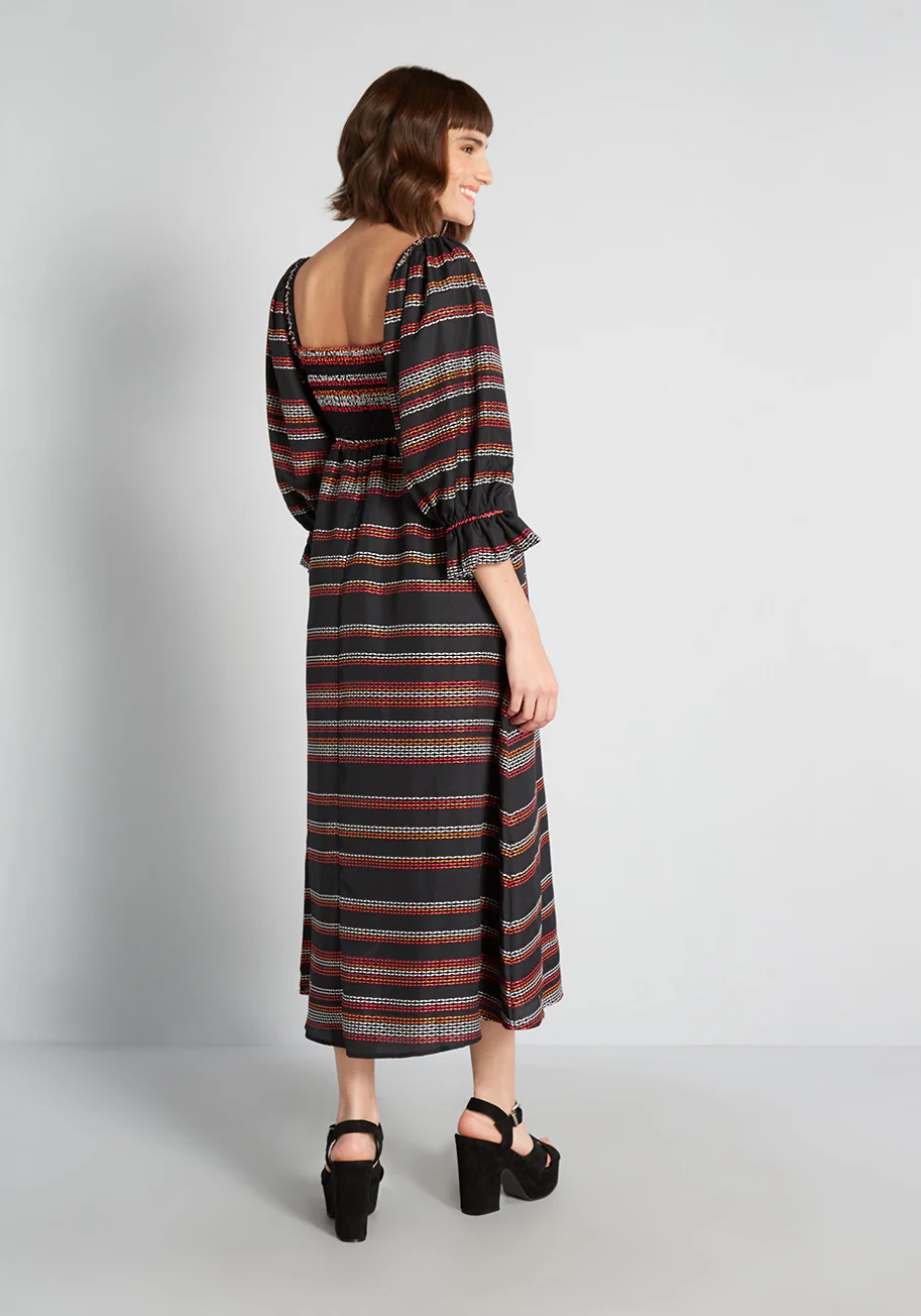 Forevermore Cottagecore Midi Dress - Olabens
