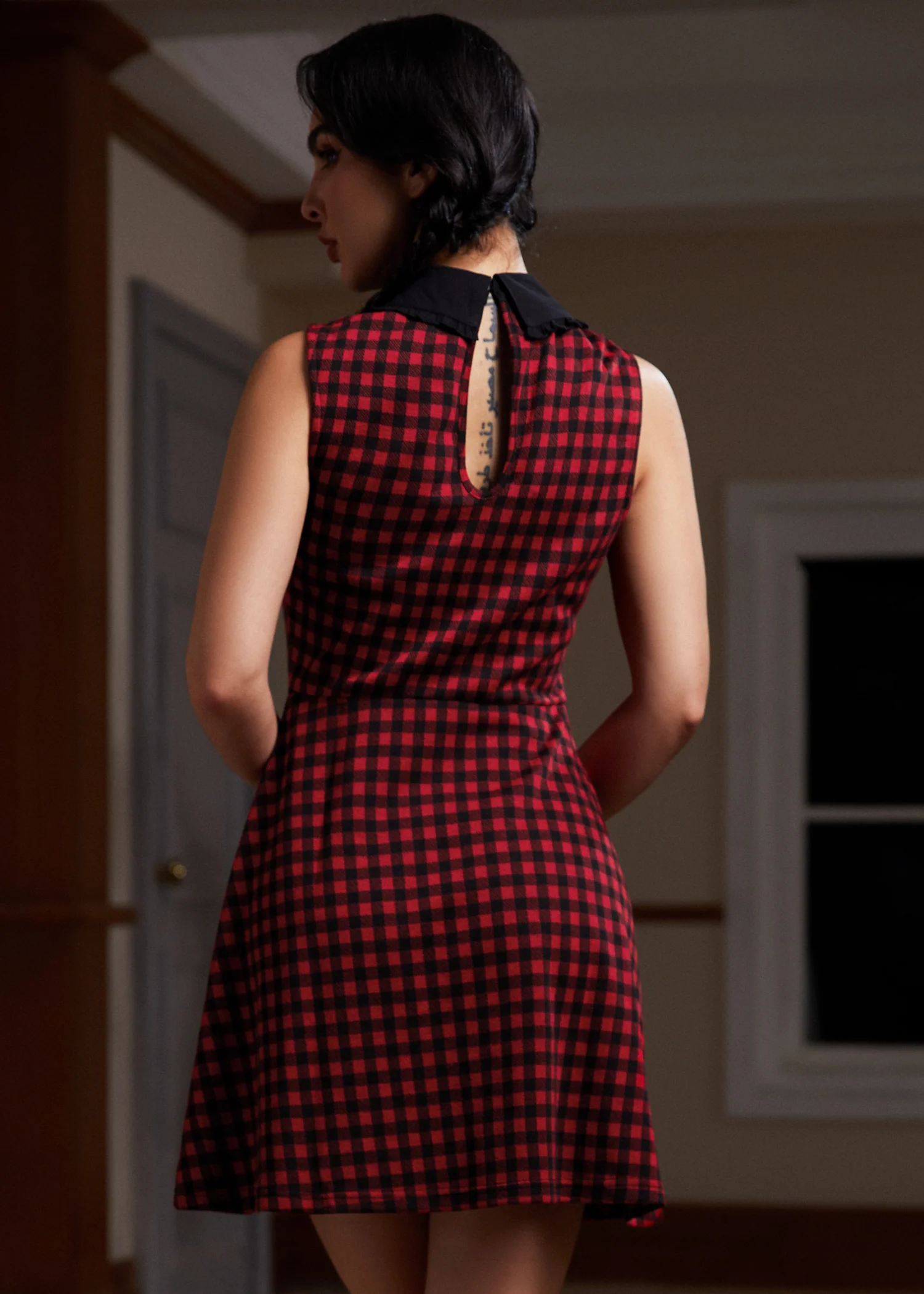 November Nostalgia Flare Dress - Olabens