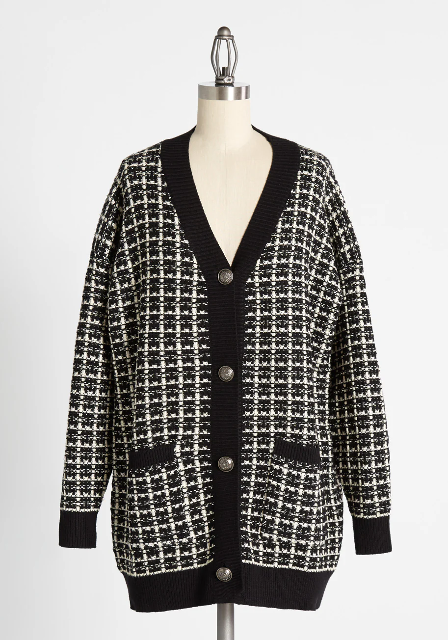 Countess of the Card Catalog Cardigan - Olabens