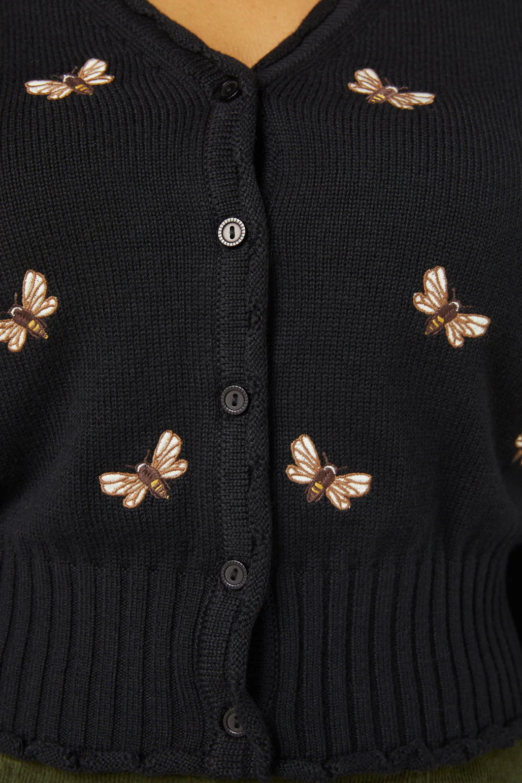 NZ Bee Emb Cardi - Olabens