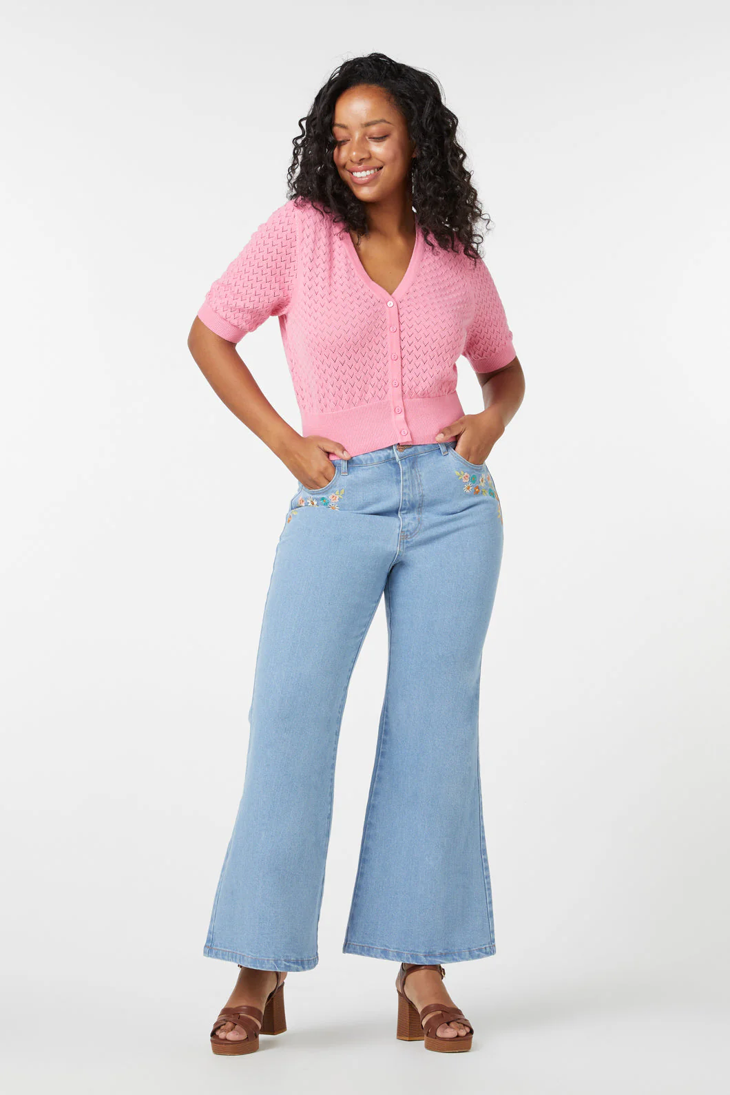Piper Short Sleeve Cardi - Olabens