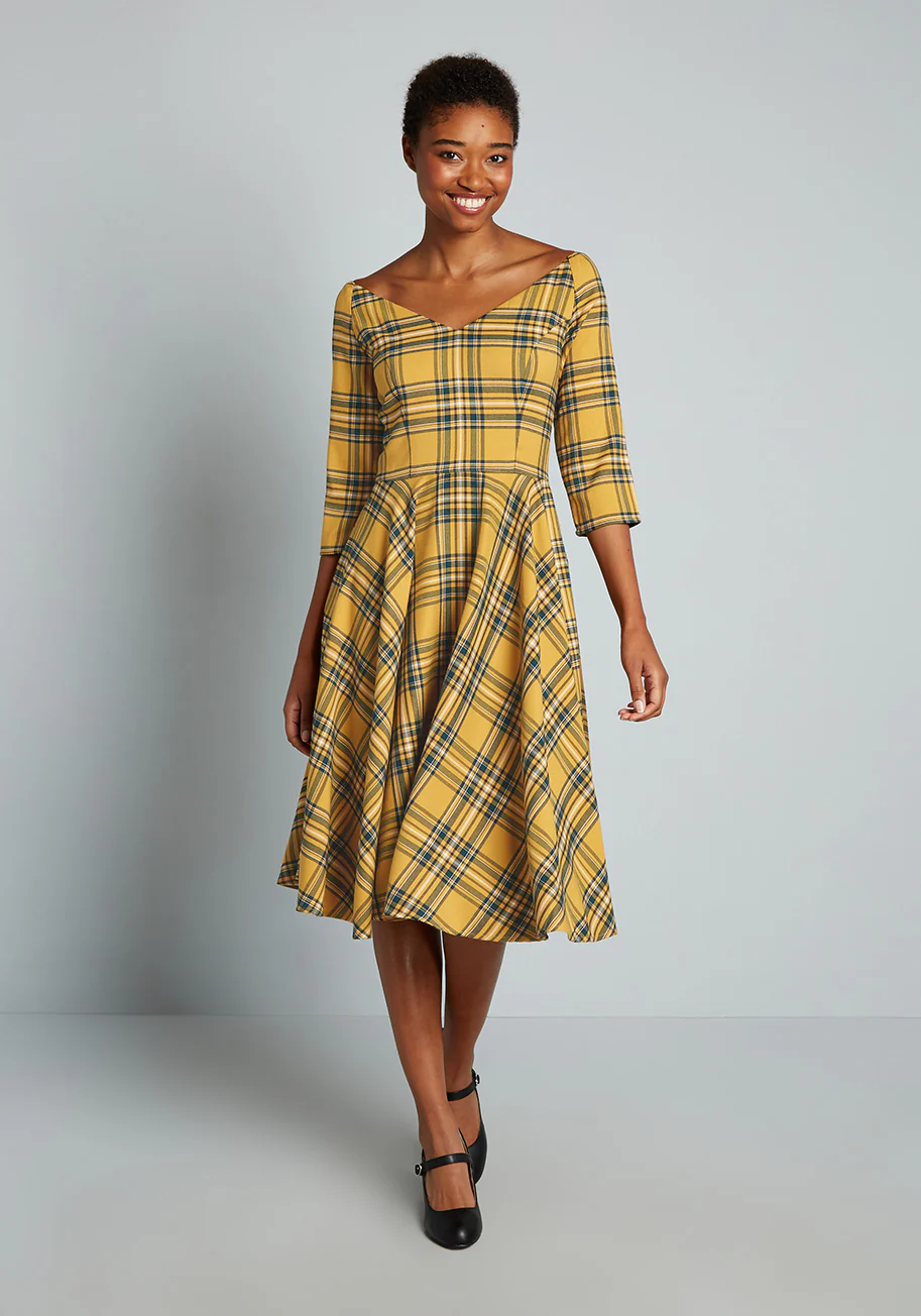 Jukebox Jive Time Swing Dress - Olabens