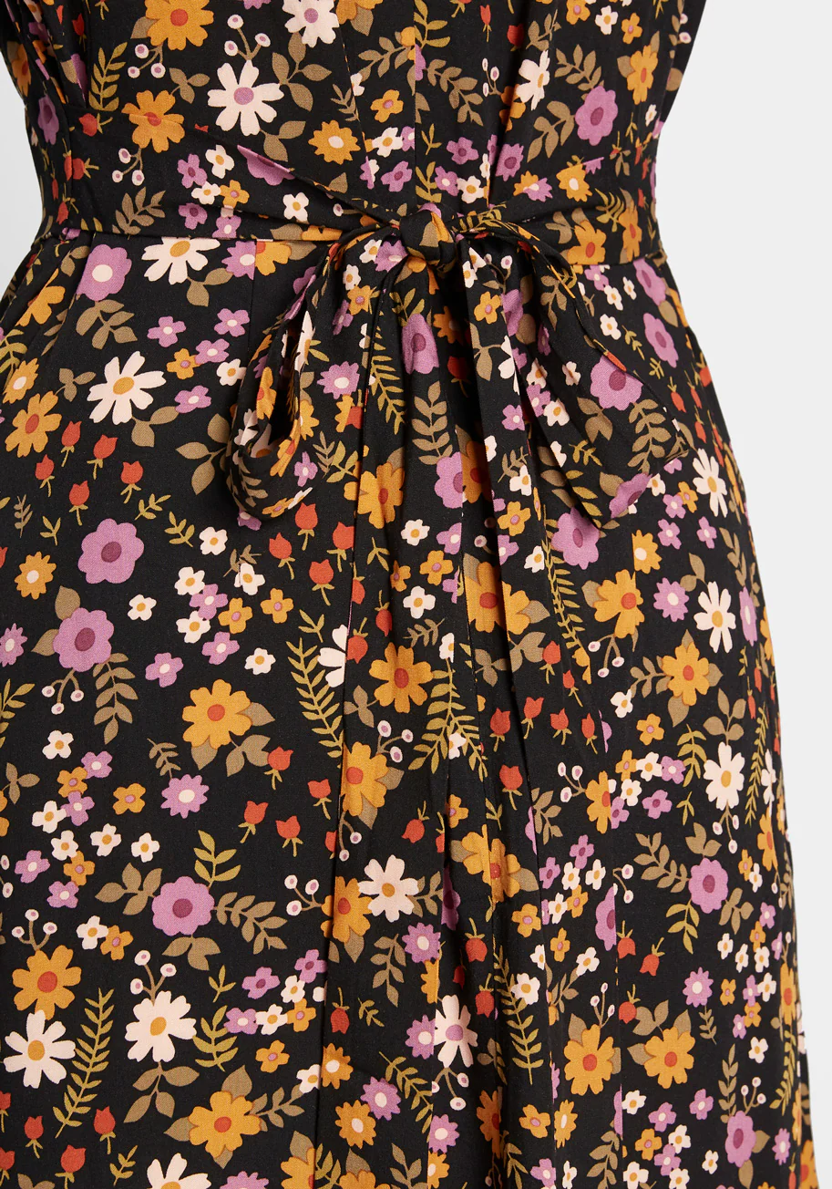 Isnyt x Princess Highway Floral Midi Dress - Olabens