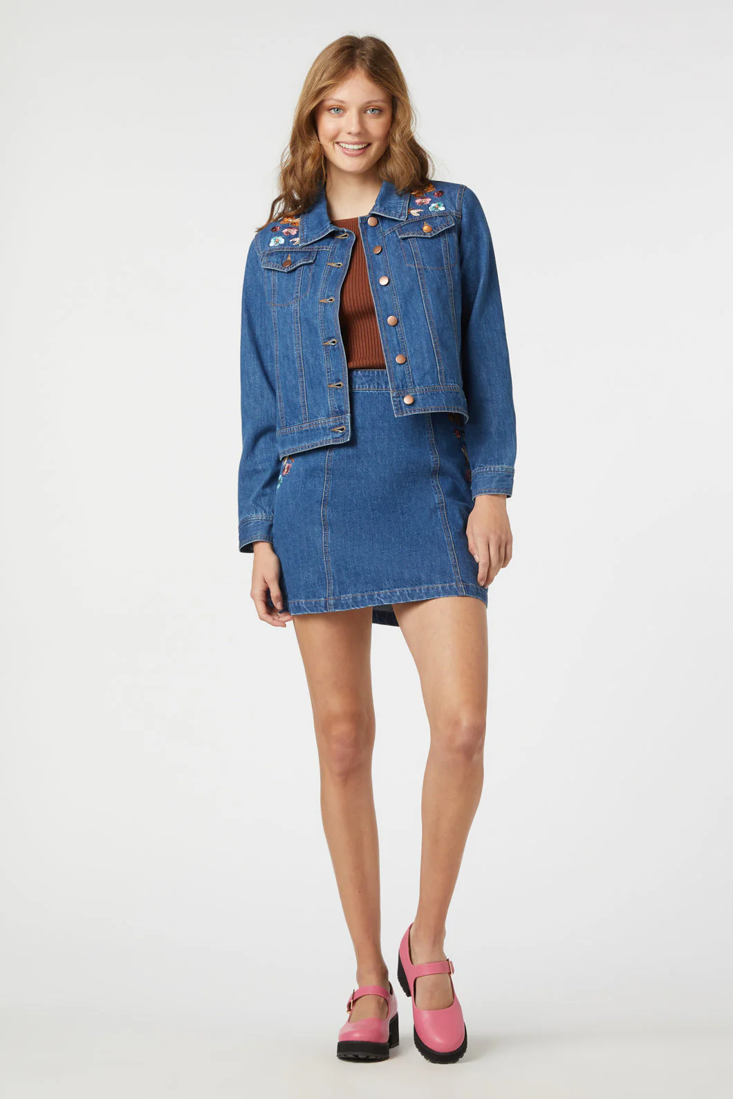 Flora Embroidered Jacket - Olabens