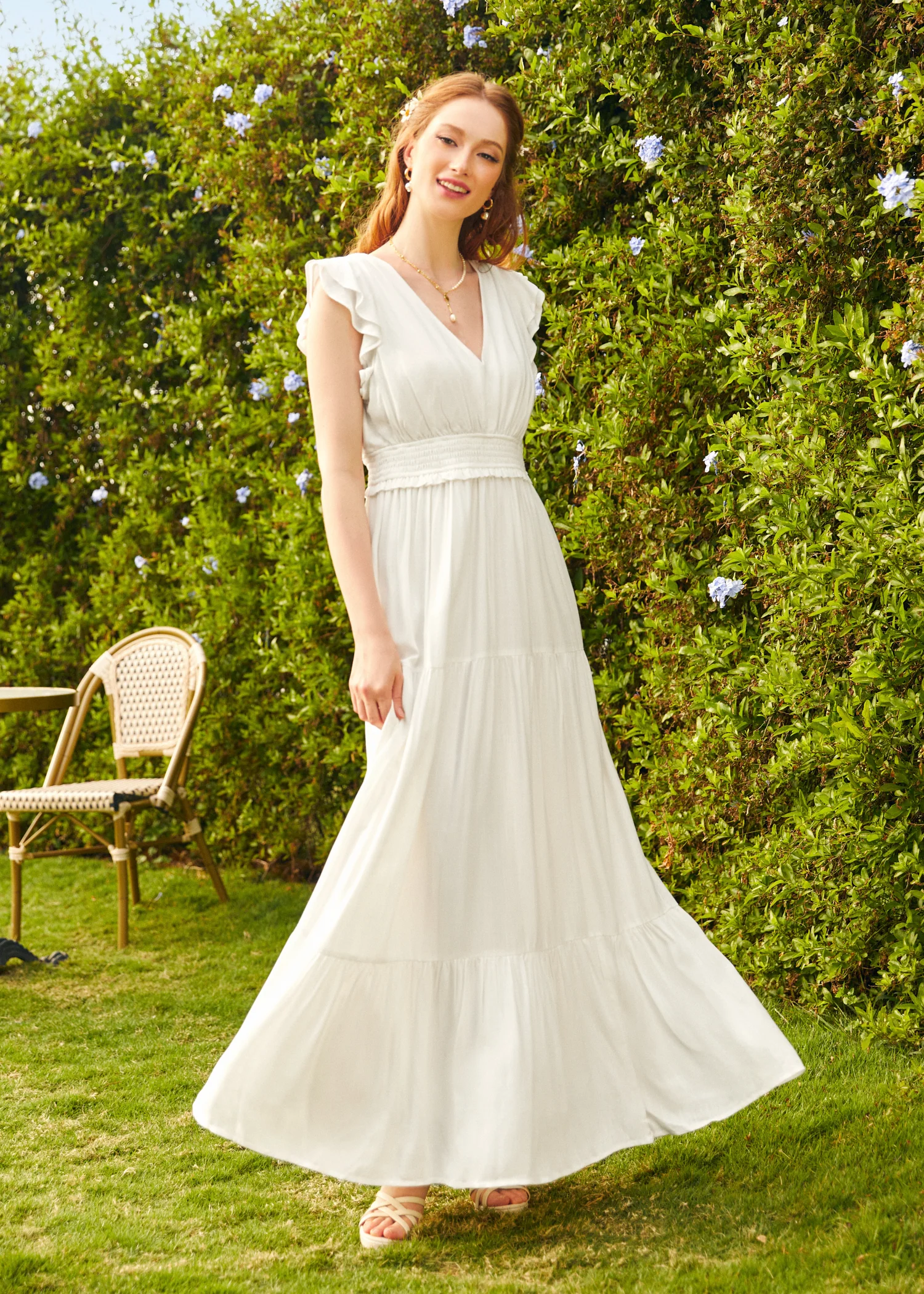 Notes Of Grace Maxi Dress - Olabens