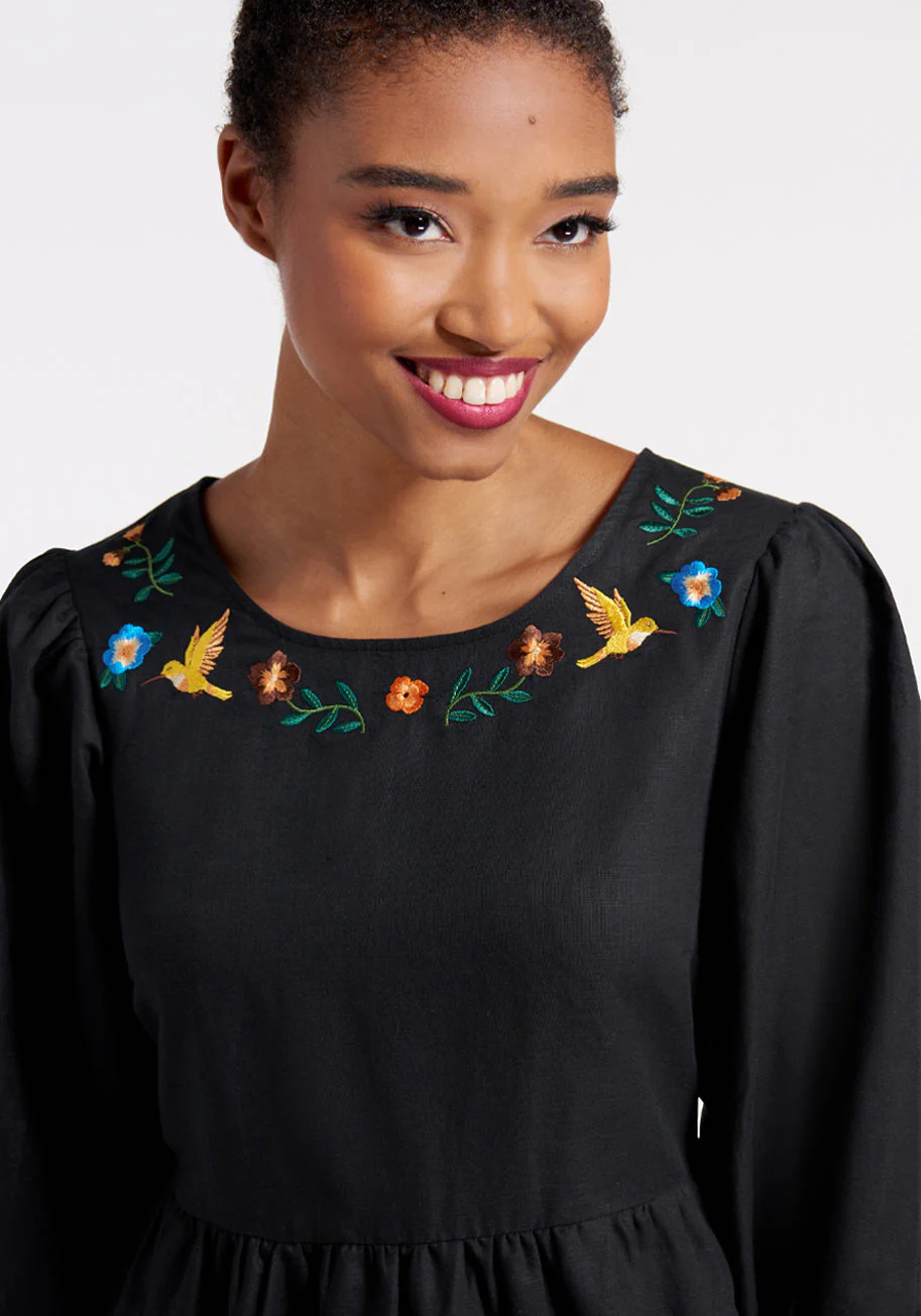 Searching For Something Sweet Smock Dress - Olabens